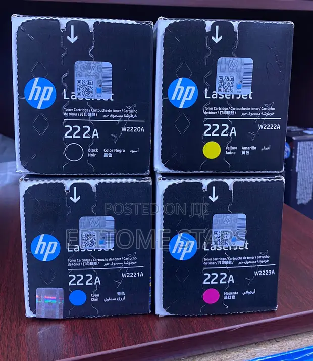 HP 222A Brilliant Toner Set - 1