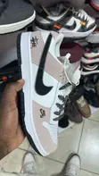 Stüssy x Nike SB Dunk Low "Cherry" Sneakers - 1