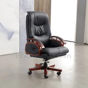 Luxury Executive Swivel Office Chair with Reclining Function