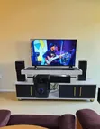 Istanbul 1 TV Stand with Storage Cabinets & LED Lights - 2