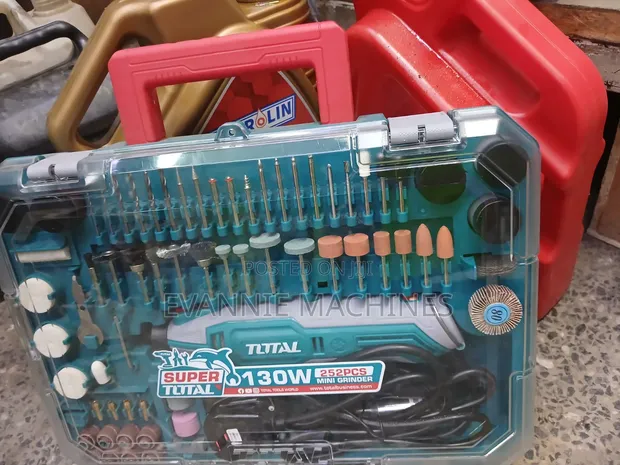 Total 252-Piece Mini Grinder Kit - 1