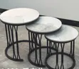 3-in-1 Executive Pure Marble Table - 1