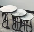 3-in-1 Executive Pure Marble Table - 2