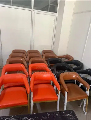 Modern PU Leather Restaurant Chairs - Mixed Colors