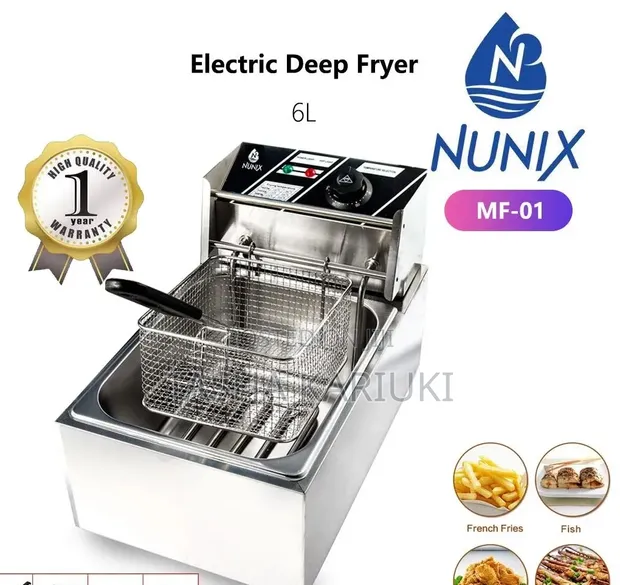 Nunix Electric Deep Fryer 6L MF-01 - 1