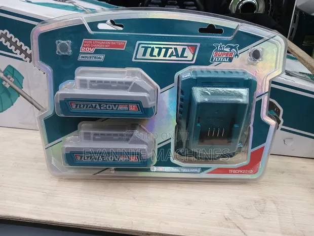Total P20S Lithium-Ion Battery and Charger Kit - 1