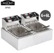 Macro Electric Deep Fryer 6Ltr + 6Ltr - 1