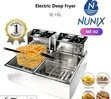 Nunix Electric Deep Fryer 6L + 6L MF-02 - 1