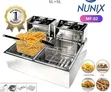 Nunix Electric Deep Fryer 6L + 6L MF-02 - 2