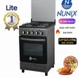 Nunix KZ560 50x60 Cooker 3 Gas Burners + Hot Plate - 2