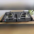 2 Burner Amaze Glass Inbuilt Hob Cooker - 2