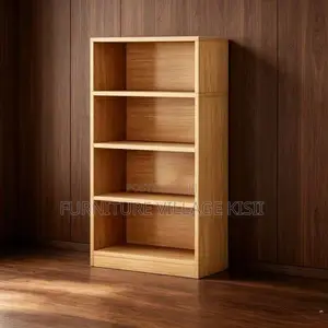 4-Shelf Open Storage Bookshelf