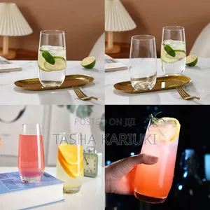 360ml Egg Shaped Glasses Set of 6