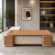 Executive Boss Table with Extension (240cm) - 4