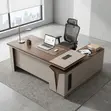 Executive L-Shaped Boss Desk - 160cm - 4