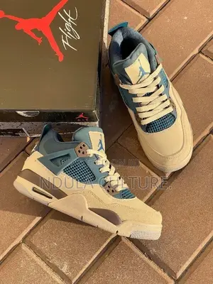 Air Jordan 4 "Snorlax" Custom Sneakers