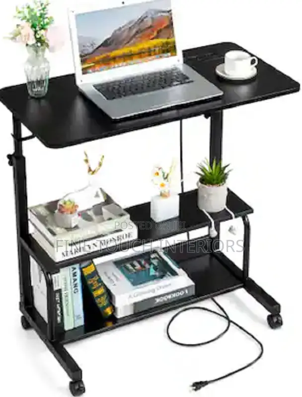 Space-Saving Laptop Desk for Living Rooms - 1