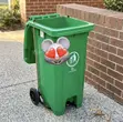 Wheelie 120 Liter Plastic Dustbin - 2