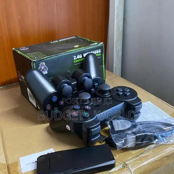 Black M8 Handheld Video Game Console - 10000+ Games - 1