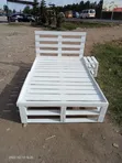 White Pallet Bed - Brand New - 2