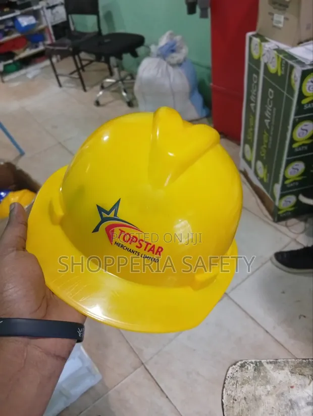 Yellow Safety Helmet - 1
