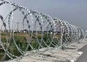 Stainless Steel Razor Wire Coil - Security Barrier