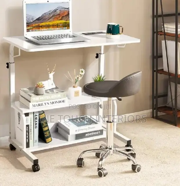 Laptop Table with Storage - Brand New - 1