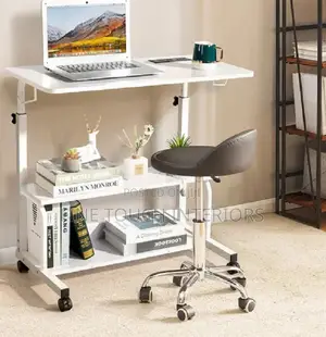 Laptop Table with Storage - Brand New