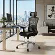 Ergonomic Black Style Senate Office Mesh Chair - 2
