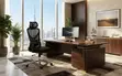 Ergonomic Black Style Senate Office Mesh Chair - 4