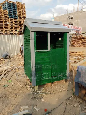 Wooden Security Guard Booth - Brand New