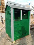 Wooden Security Guard Booth - Brand New - 2