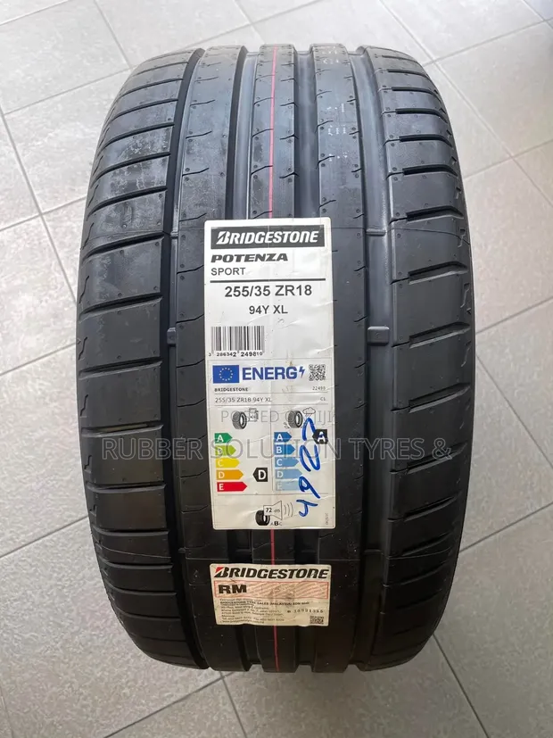 Bridgestone Potenza Sport 255/35 R18 94Y XL Tyres - 1