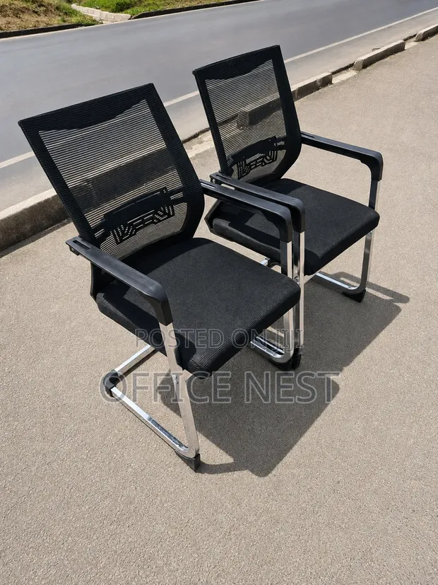 Modern Mesh Visitor Office Chair - 1