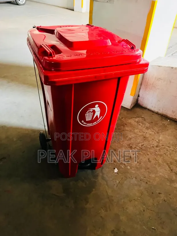 Dustbin Kubwa ya Lita 240 na Magurudumu - 1