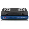 Olelon 2 Burner Stainless Steel Gas Cooker - 2