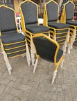 Brand New Black & Gold Banquet/Conference Chairs - 2