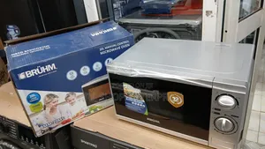 Bruhm 20L Silver Manual Microwave