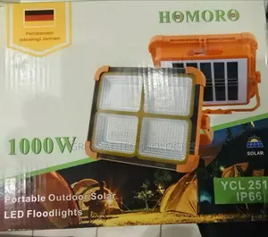 Portable Outdoor Solar LED Floodlight 1000W