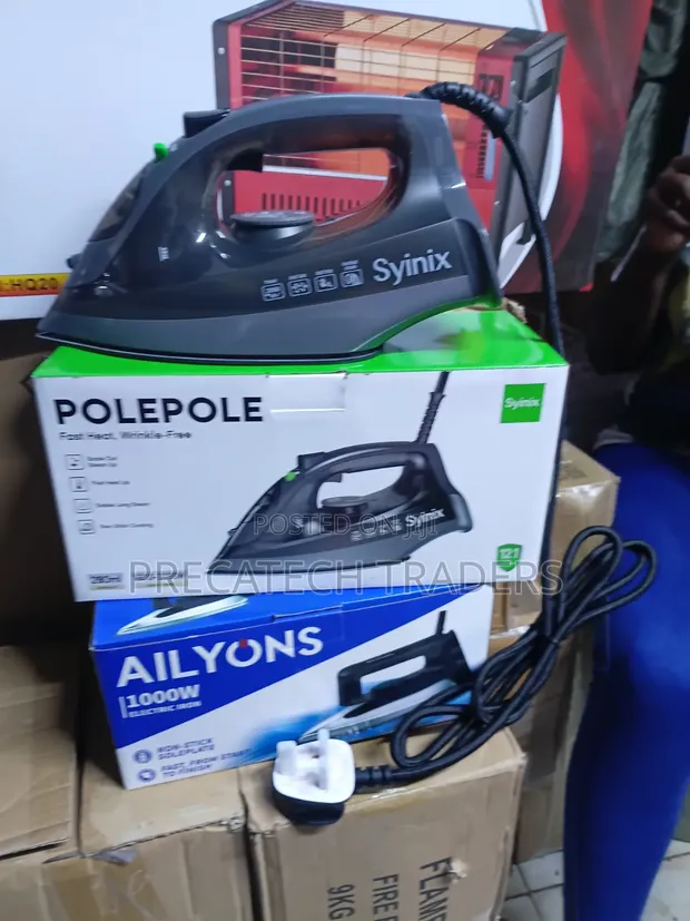 Syinix HQ20 Steam Iron Box - Powerful & Durable - 1