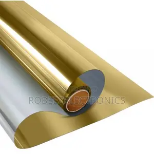 Gold & Silver Reflective Mylar Film Roll (5ft x 80ft)