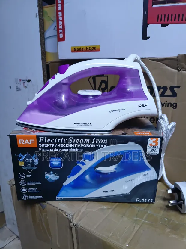 RAF 1400W Iron ya Steam ya Umeme Mpya Kabisa - 1