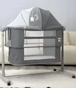 4-in-1 Besineti ya Kando ya Kitanda yenye Kazi Nyingi - 1
