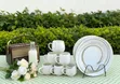 Set of 6 Pot Mugs & Plates - 2