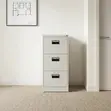 3-Drawer Home Locker Cabinet - White - 3