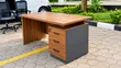 Boss Office Products Executive Desk with Drawers - 1