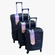 3-in-1 Unbreakable Rubber Suitcase & Briefcase Set - 2