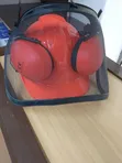 Forest Safety Helmet with Face Shield and Earmuffs - 1