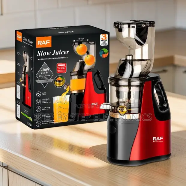 RAF R.2831 400Ml Slow Juicer Juice Extractor - 1