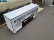 Frontview Furniture White TV Stand with 2 Drawers - 1